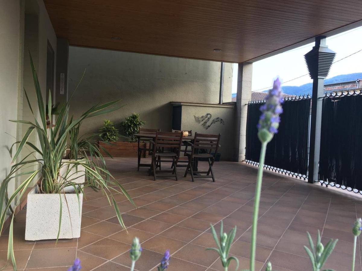 Can Musiquem Amb Piscina Les Planes de Hostoles Bagian luar foto